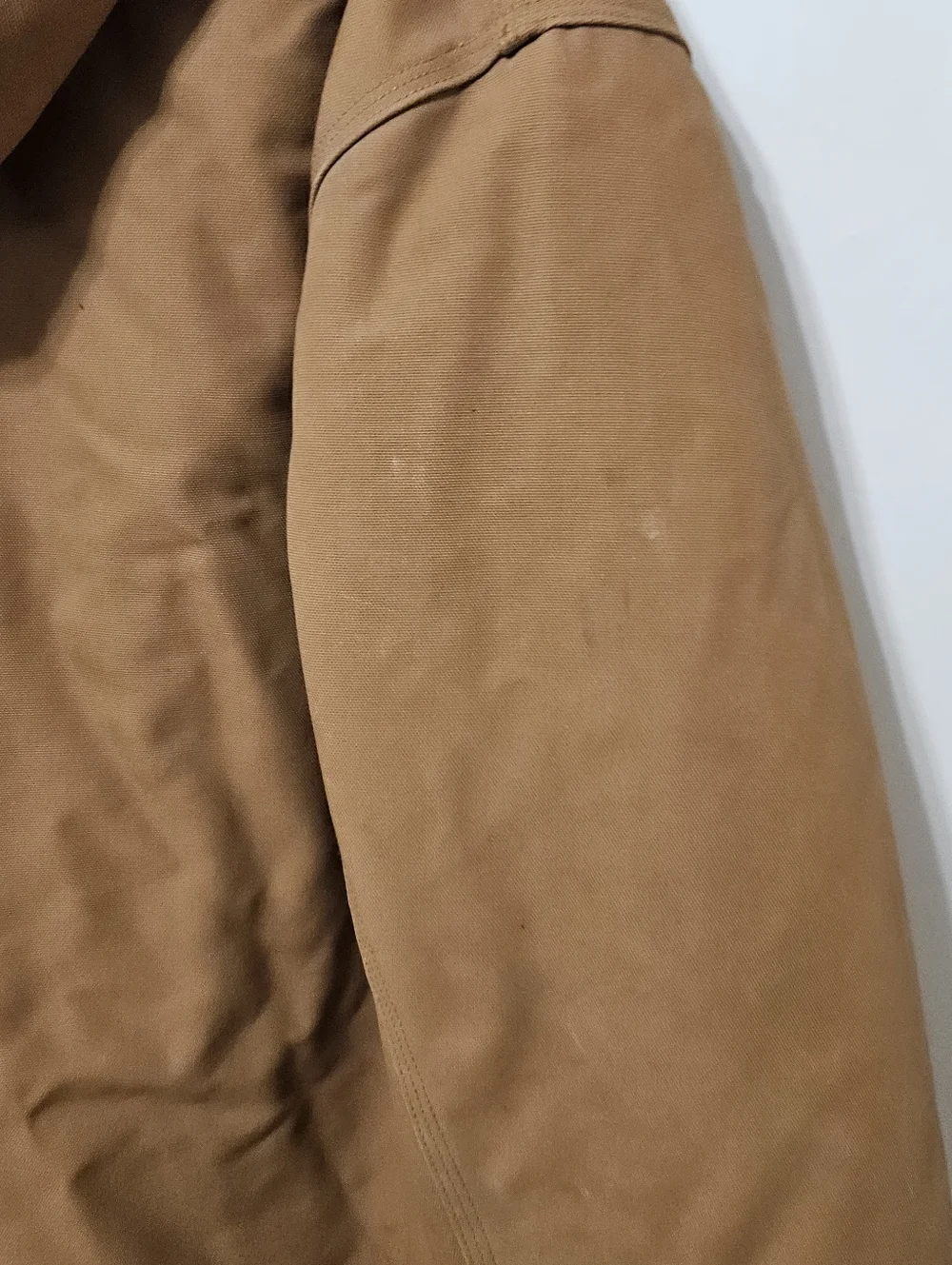 Carhartt FR Hooded Jacket Mens 3XL-Tall FRJ135 BRN Brown Flame Resistant Used